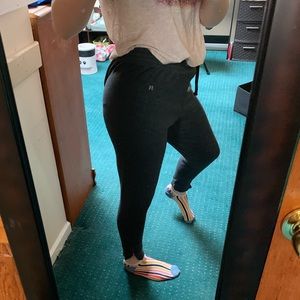 Gray Joggers with Zipper at the Ankles from VS